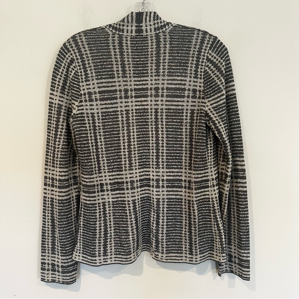 Eileen Fisher Tencel Wool Blend Cardigan Sweater Women's XS Gray Long Sleeve‎ - Picture 7 of 8